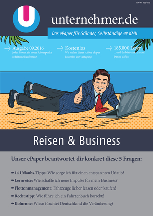 ePaper Cover - Reisen & Business 2016
