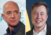 Die reichsten Menschen der Welt 2023: Jess Bezos und Elon Musk.
