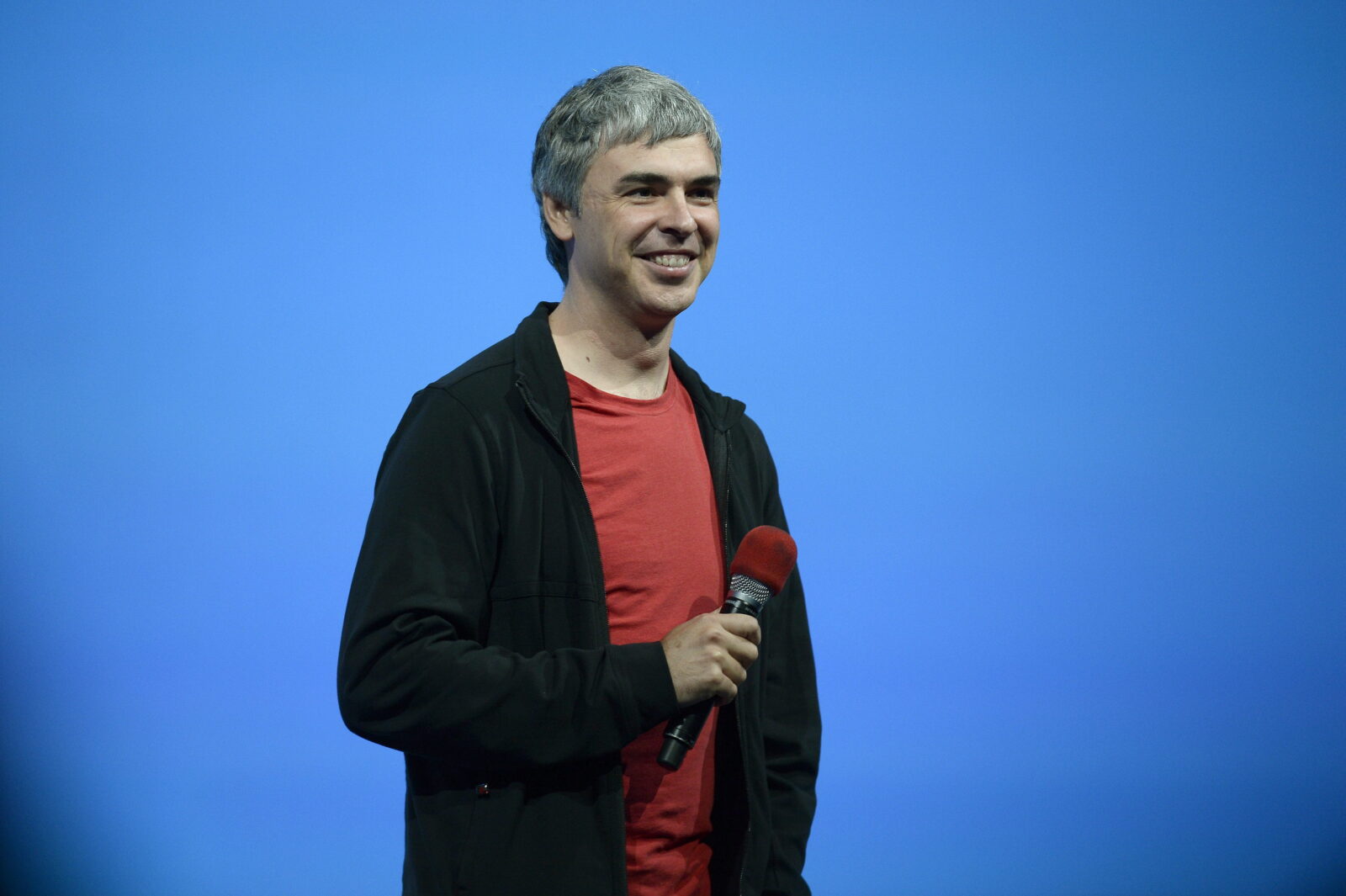 Larry Page lächelt.
